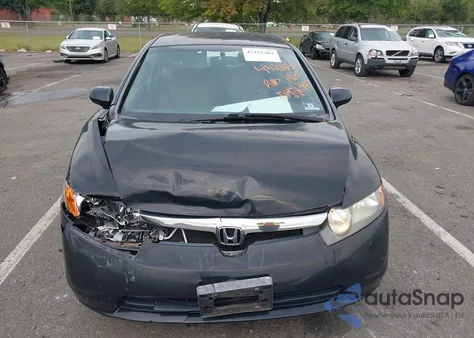 2007 Honda Civic Lx from USA, damaged, VIN 1HGFA16547L077576